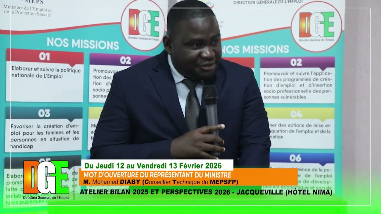 Mot d'ouverture du Représentant du MEPSFP