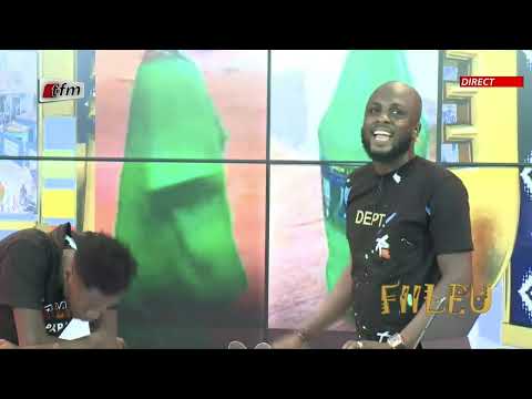 Fileu - Abba & Toch sur la tenue de Eumeu Sène " Loutakh Eumeu andi grand boubou bou vert "