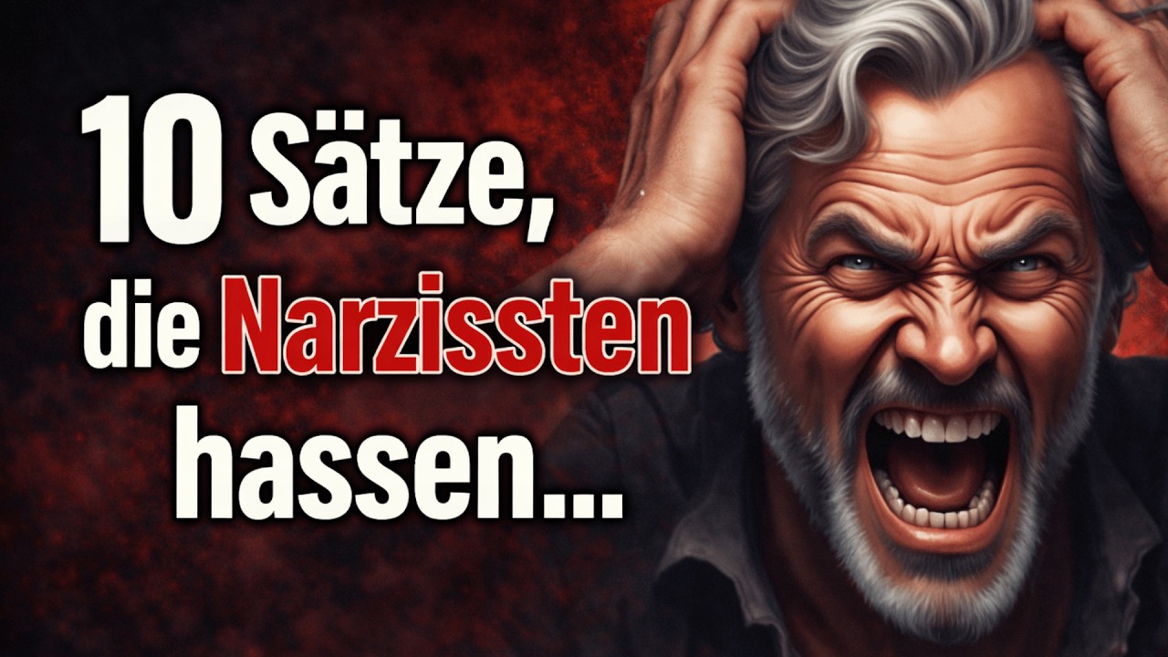 10 Sätze, die Narzissten absolut hassen