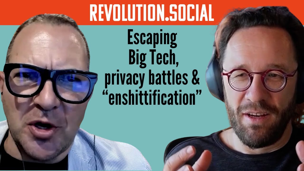 Cory Doctorow on Escaping Big Tech, Privacy Battles & “Enshittification”
