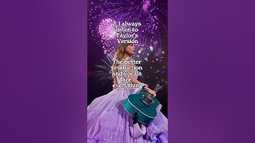 My unpopular Taylor Swift opinions! #taylorswift #swifties #unpopularopinion #music