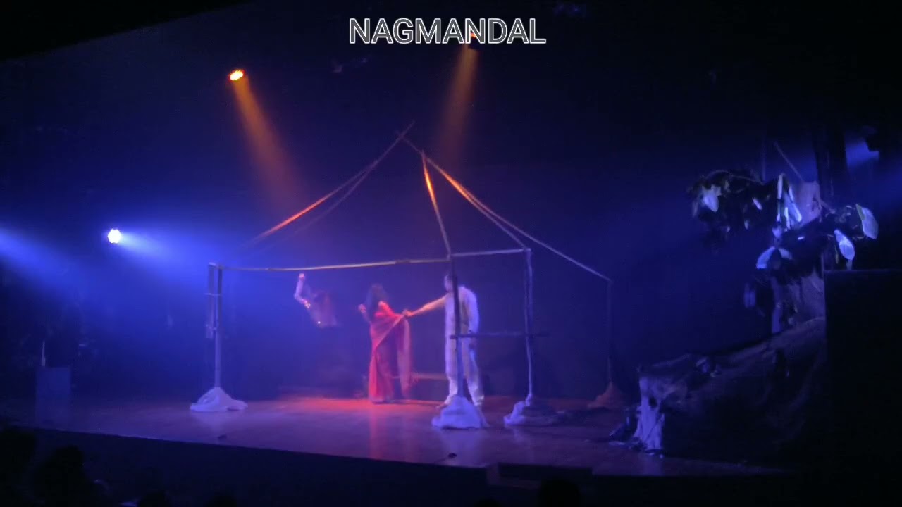 Mashoor natak Nagmandal  ki ek jhalak...