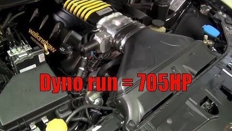 V8 Holden LS3 Commodore hits 705.5 HP on a Dyno