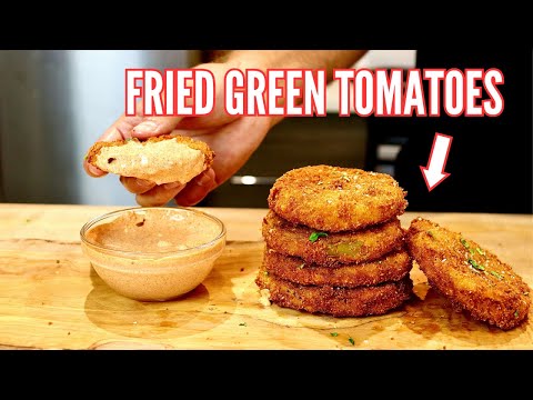 Paula Deen's Air Fryer Fried Green Tomatoes Recipe