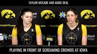 Hawkeye Addie Deal Not Used To Dealing With Screaming Fans