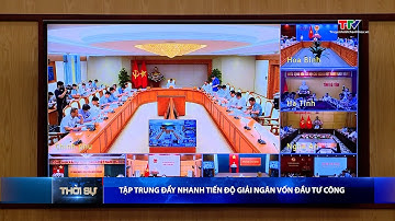 Tập trung đẩy nhanh tiến độ giải ngân vốn đầu tư công