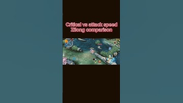 ZILONG CRITICAL VS ATTACK SPEED BUILD COMPARISON. #MLBB #mobilelegendsbangbang #zilongbestbuild2024