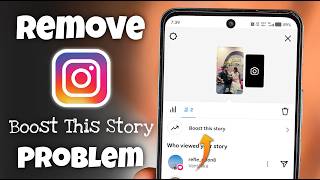 How to Remove Instagram Boost This Story Problem | How to Remove Boost This Story on Insta Story