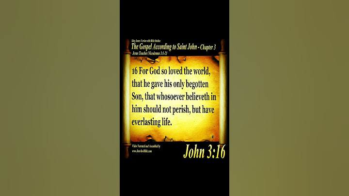 John 3:16