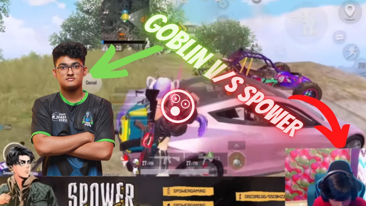 Goblin vs spower epic fight ||  SouL vs Enigma Both POV 🔥