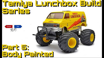 Tamiya Lunchbox Build Series Part 5: Body Painted