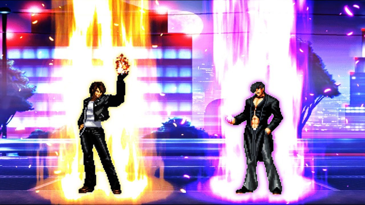 Legend First Kyo VS Iori Yagami CTN LV2 [Request Match] KOF MUGEN | SK Mugen