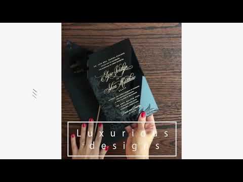 ليش ما بتخلي كرت دعوة زفافك مميز و مختلف تصميم و طباعة كروت بلكسي بإحترافية و دقة