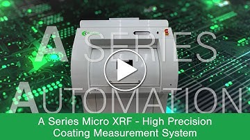 A Series Micro XRF - High Precision Coating Measurement System
