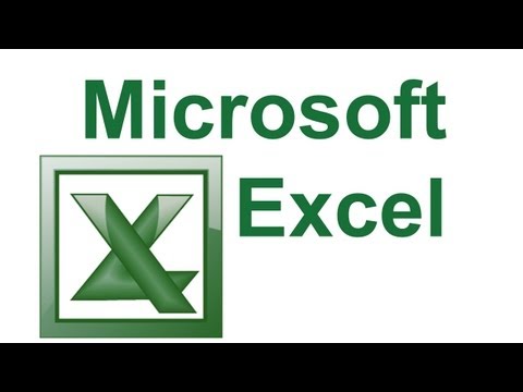 Excel Beginner Tutorial 1 - Spreadsheet Basics
