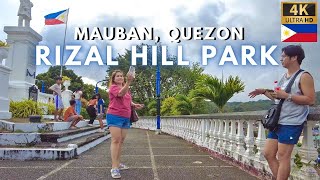 Scenic View at RIZAL HILL PARK in MAUBAN QUEZON [4K Walking Tour] Philippines - March 2024