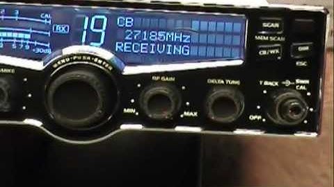 Cobra 29LXBT with RFX-75 Tune-up Report