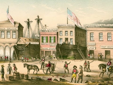 Сан-Франциско - город, стоящий на кораблях. Очередная загадка 19 века. (Часть 1)