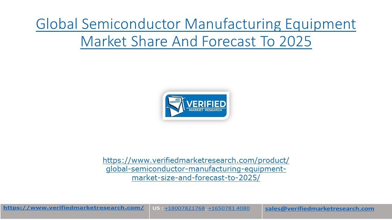 Semiconductor Manufacturing Equipment Market Share
