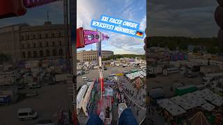 XXL Racer Onride Volksfest Nürnberg 🎡🇩🇪 #racer #kirmes #funfair #ferias #foire #ride #kermis  #fyp