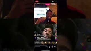 DADJU ET VEGEDREAM EN LIVE INSTAGRAM