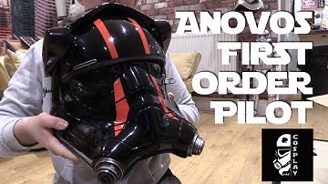 Anovos FO Special Forces Tie Pilot Helmet Unboxing