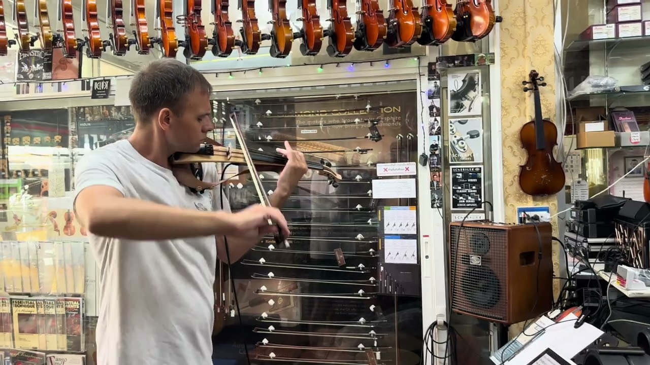 เปรียบเทียบ #ไวโอลินไฟฟ้ายามาฮ่า vs Bravisimo