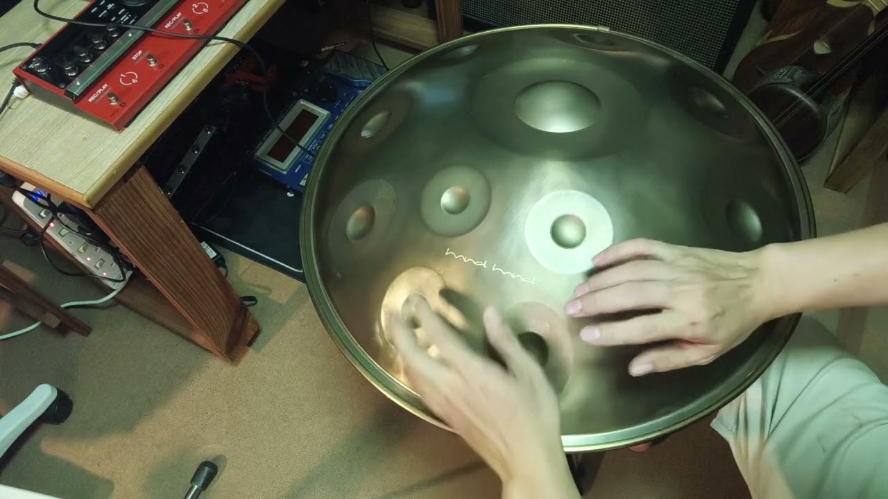 D Kurd 12 notes by HandHand. Thailand, Bangkok handpan maker.