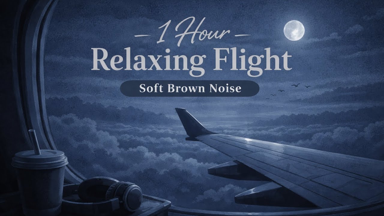 Soft Brown Noise for Deep Sleep & Calm Mind 1 l Hour Relaxing Night ...