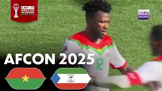 Burkina Faso vs Equatorial Guinea | EXTENDED HIGHLIGHTS | AFCON 2025 | 12/24/2025 | beIN SPORTS USA