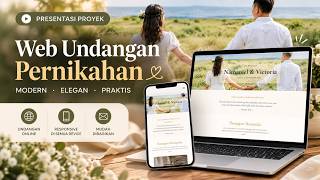 Full Projek Web Undangan Pernikahan | Pemrograman Web News