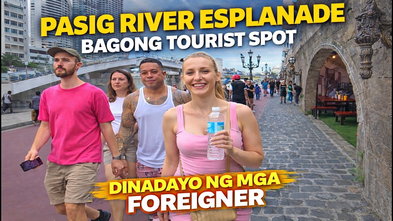 PATULOY NA DINADAGSA! PASIG RIVER ESPLANADE FROM INTRAMUROS TO ARROCEROS UPDATE