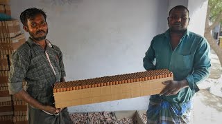 Massive 500 Sky Shots Making Process for Diwali Celebrations in Sivakasi Fireworks Factory