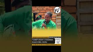 TUMEFURAHI CHADEMA KUACHÌWA HURU #viral