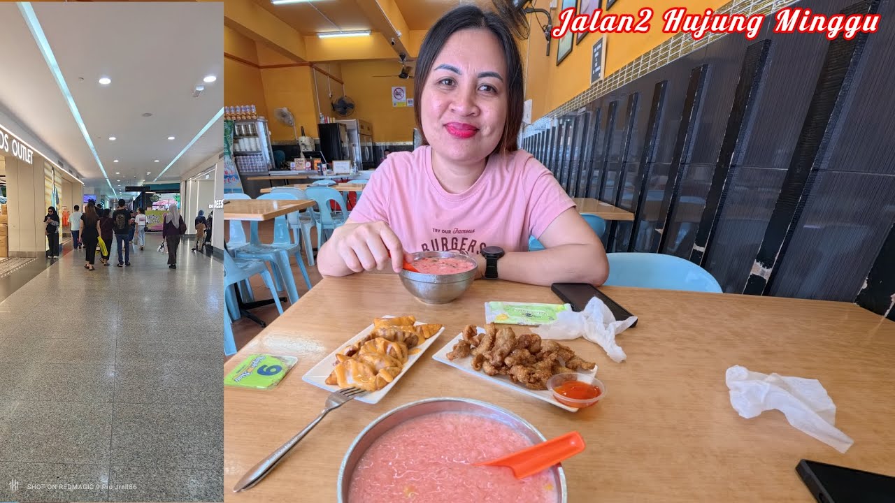 Jalan2 di permaisuri mall// beli sayur di tamu pujut//bazaar Ramadan lutong Dan terus makan cendol..