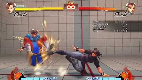 Test 2nd Active Frame Vs Chun Li