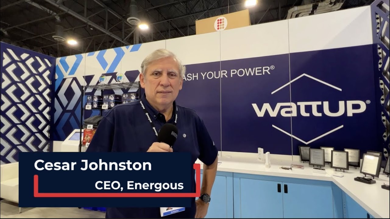 CES 2022 VIDEOS Energous CEO Cesar Johnston explains the wireless