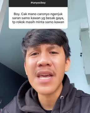 CIKBOY JAWABAN BUAT NYINDIR TEMAN KENA MENTAL NYAA ....!!!