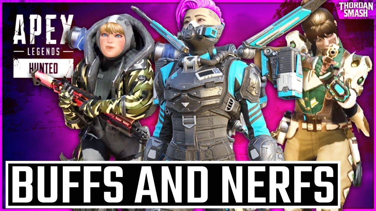 Apex Legends New Season 14 Buffs & Nerfs Reworks - YouTube