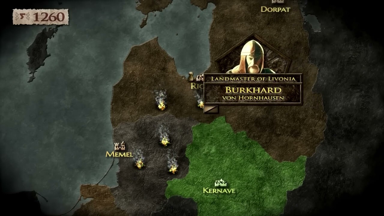 The Battle of Durbe 1260 AD