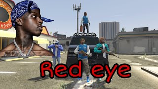 Quando rondo-red eye (official gta music video)