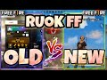 RUOK FF OLD VS NEW SOLO VS SQUAD RANK GAMEPLAY | SWITCH TO FF