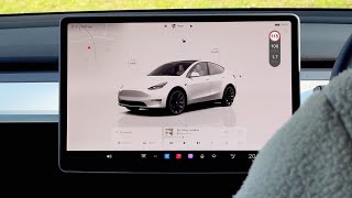 Tesla Software Update 2024.14.3 - Testing Average Speed Zones