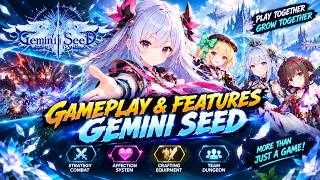 Gemini Seed Gameplay Guide Tactical RPG, Fantasy Adventure & Pre-Register Rewards!
