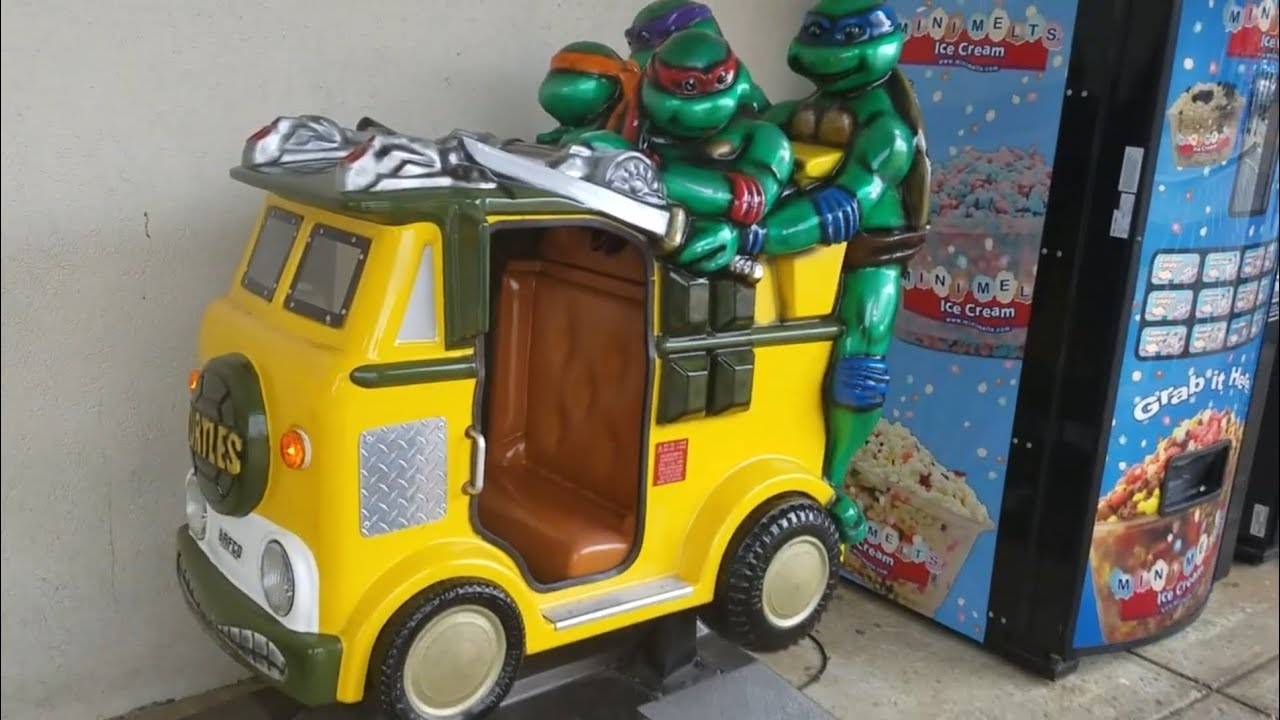Bafco Teenage Mutant Ninja Turtles Shellraiser Van Kiddie Ride (Eletech Refurb)