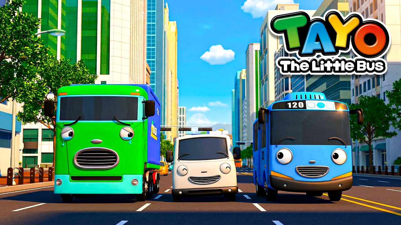 تايو الحافلة الصغيرة 🚌 توني يرتكب خطأ في التوصيل 😲 أفضل الحلقات ⚡ ...