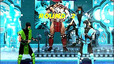 Mortal Kombat Anthology - MK2 Reptile playthrough