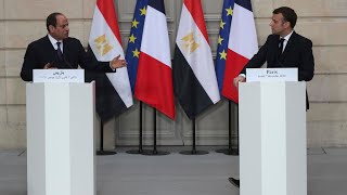 Macron ne veut pas conditionner aux droits de l'homme la coopération avec l'Égypte