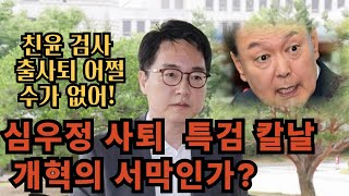 [성찰하는 시민의 방송] 심우정 사퇴 공수처 특검  개혁의 서막인가?