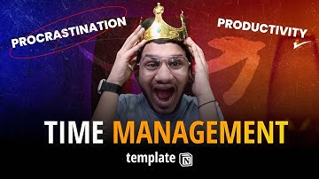 Stop Procrastinating Today: My Game-Changing Notion Template